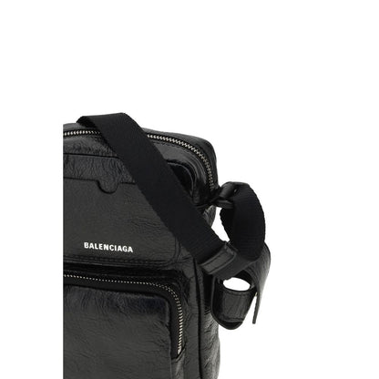 Balenciaga Black Lamb Ovis Aries Aries Shoulder Bag - HBPS Beauty & Fashion