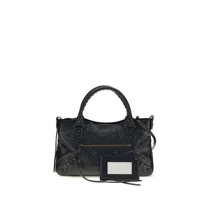 Balenciaga Black Lamb Ovis Aries Aries Shoulder Bag - HBPS Beauty & Fashion