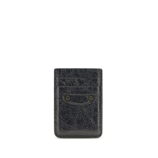 Balenciaga Black Lamb Ovis Aries Aries Wallet - HBPS Beauty & Fashion