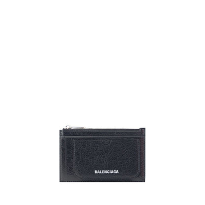 Balenciaga Black Lamb Ovis Aries Aries Wallet - HBPS Beauty & Fashion