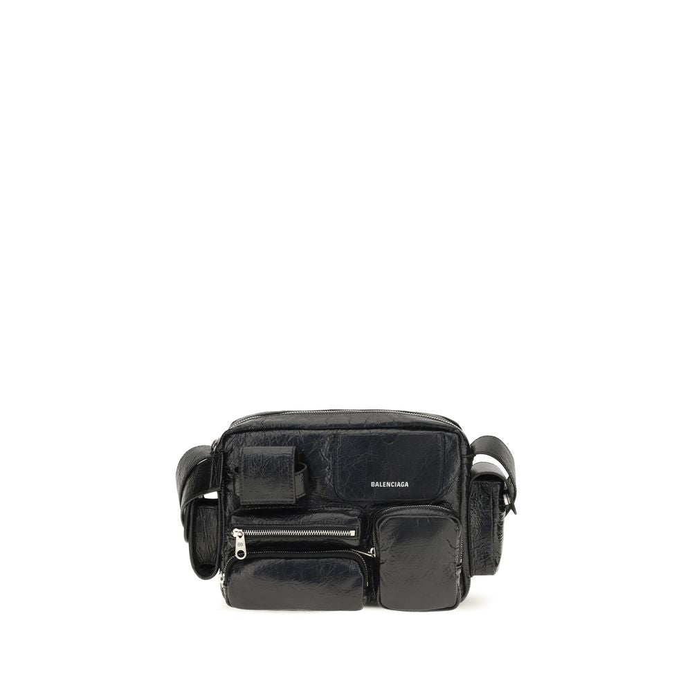 Balenciaga Black Lamb Ovis Aries Shoulder Bag - HBPS Beauty & Fashion