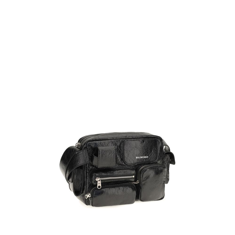 Balenciaga Black Lamb Ovis Aries Shoulder Bag - HBPS Beauty & Fashion