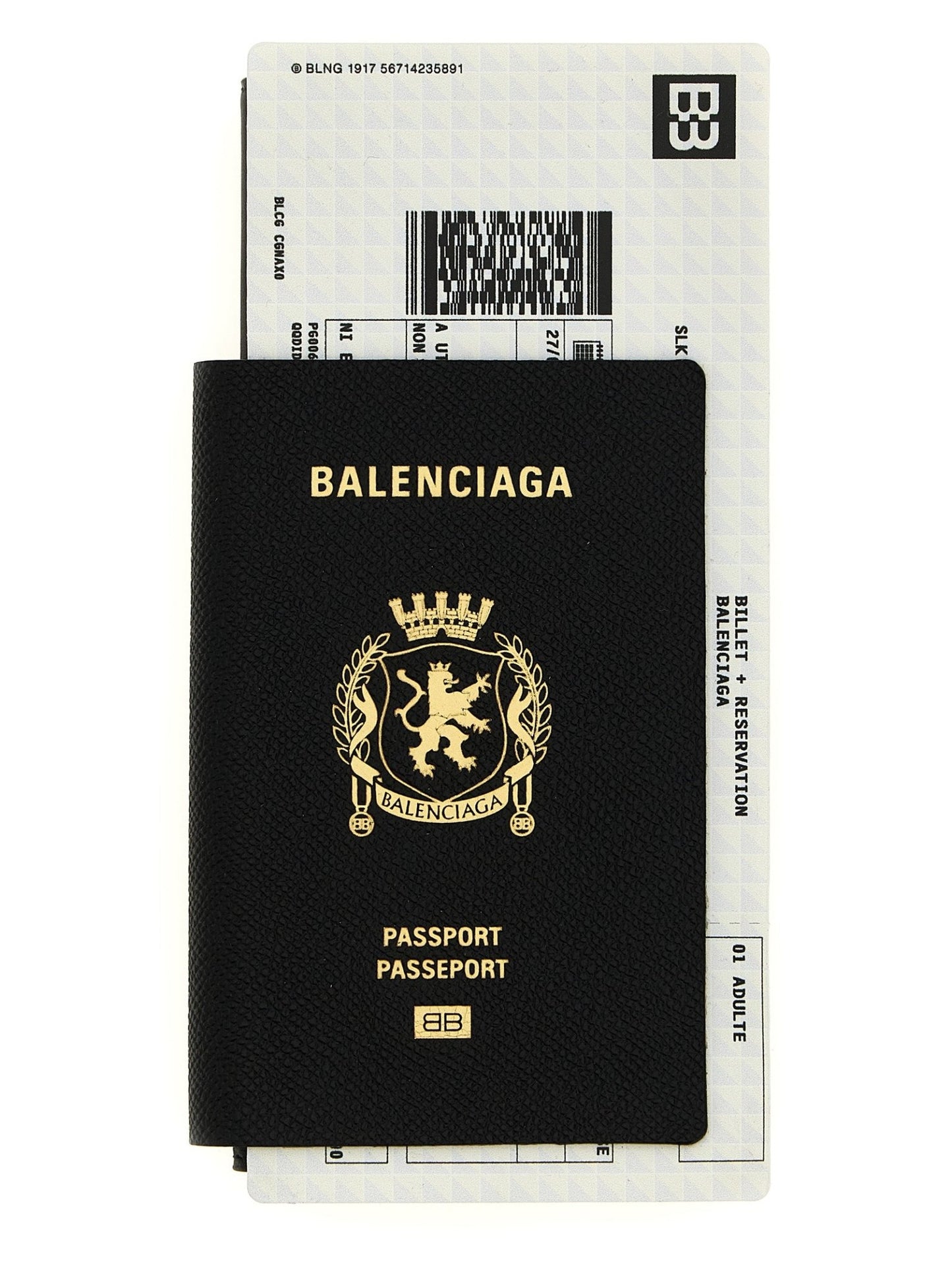 Balenciaga Black Leather Wallet - HBPS Beauty & Fashion