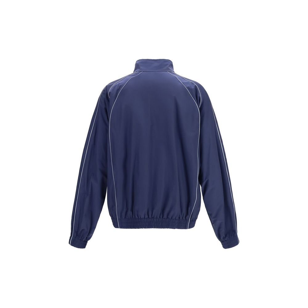 Balenciaga Blue Cotton Shell Jacket - HBPS Beauty & Fashion