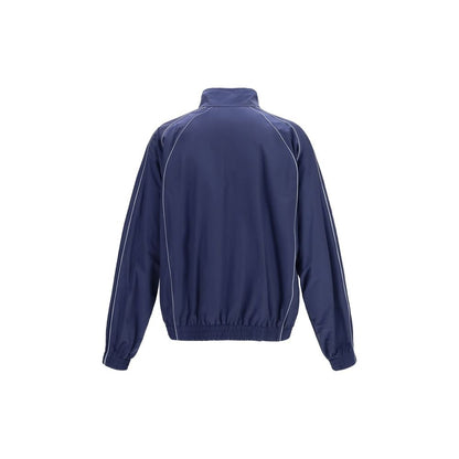 Balenciaga Blue Cotton Shell Jacket - HBPS Beauty & Fashion