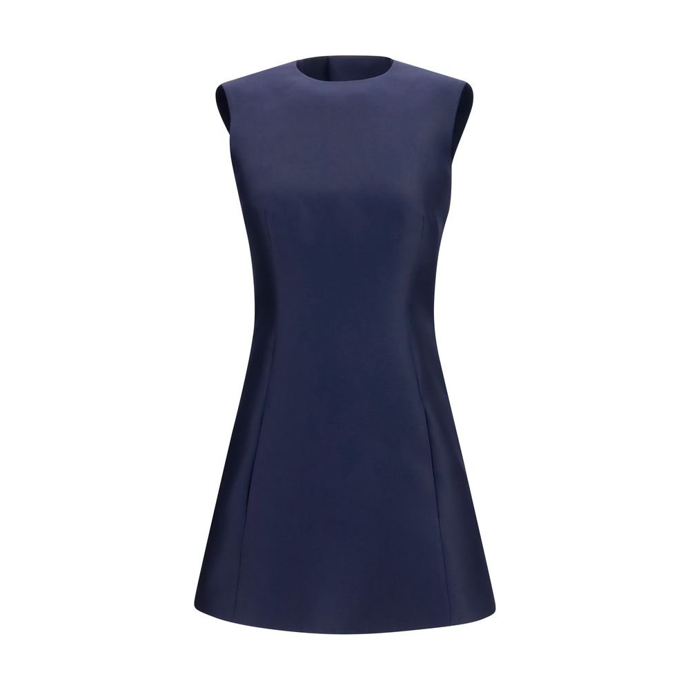 Balenciaga Blue Wool Oves Aries Casual Dress - HBPS Beauty & Fashion