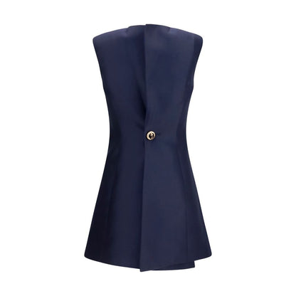 Balenciaga Blue Wool Oves Aries Casual Dress - HBPS Beauty & Fashion