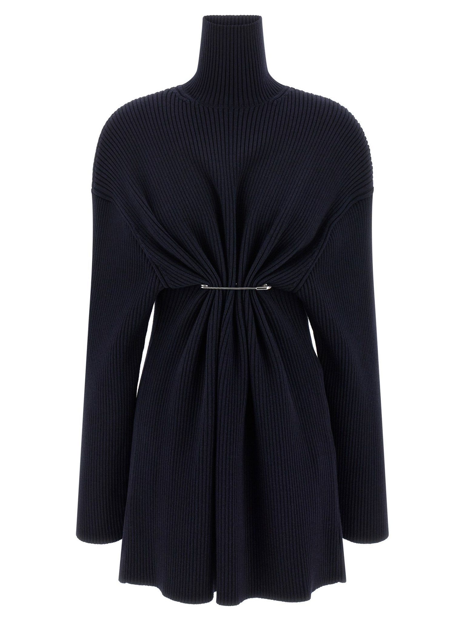 Balenciaga Blue Wool Short Dress - HBPS Beauty & Fashion