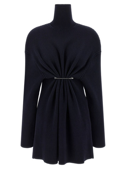 Balenciaga Blue Wool Short Dress - HBPS Beauty & Fashion
