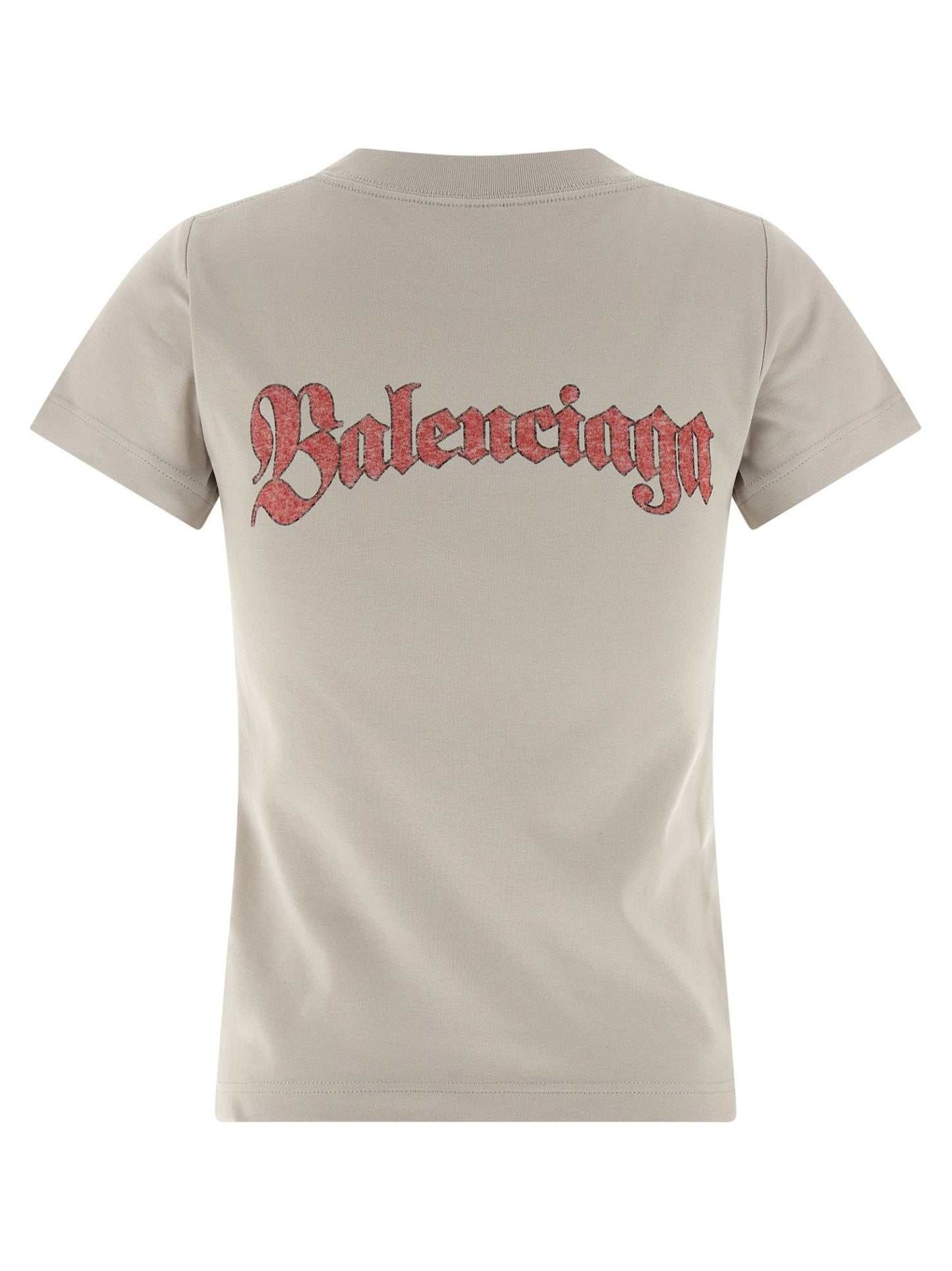 Balenciaga Gray Cotton T-Shirt - HBPS Beauty & Fashion