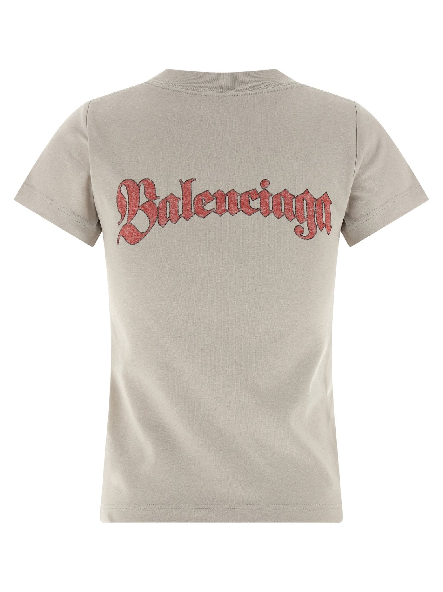 Balenciaga Gray Cotton T-Shirt - HBPS Beauty & Fashion