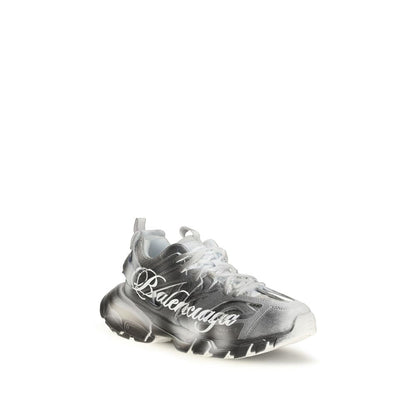 Balenciaga Gray Polyamide Athletic Sneakers - HBPS Beauty & Fashion