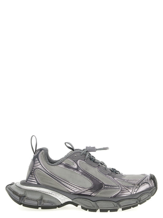Balenciaga Gray Polyester Athletic Sneakers - HBPS Beauty & Fashion