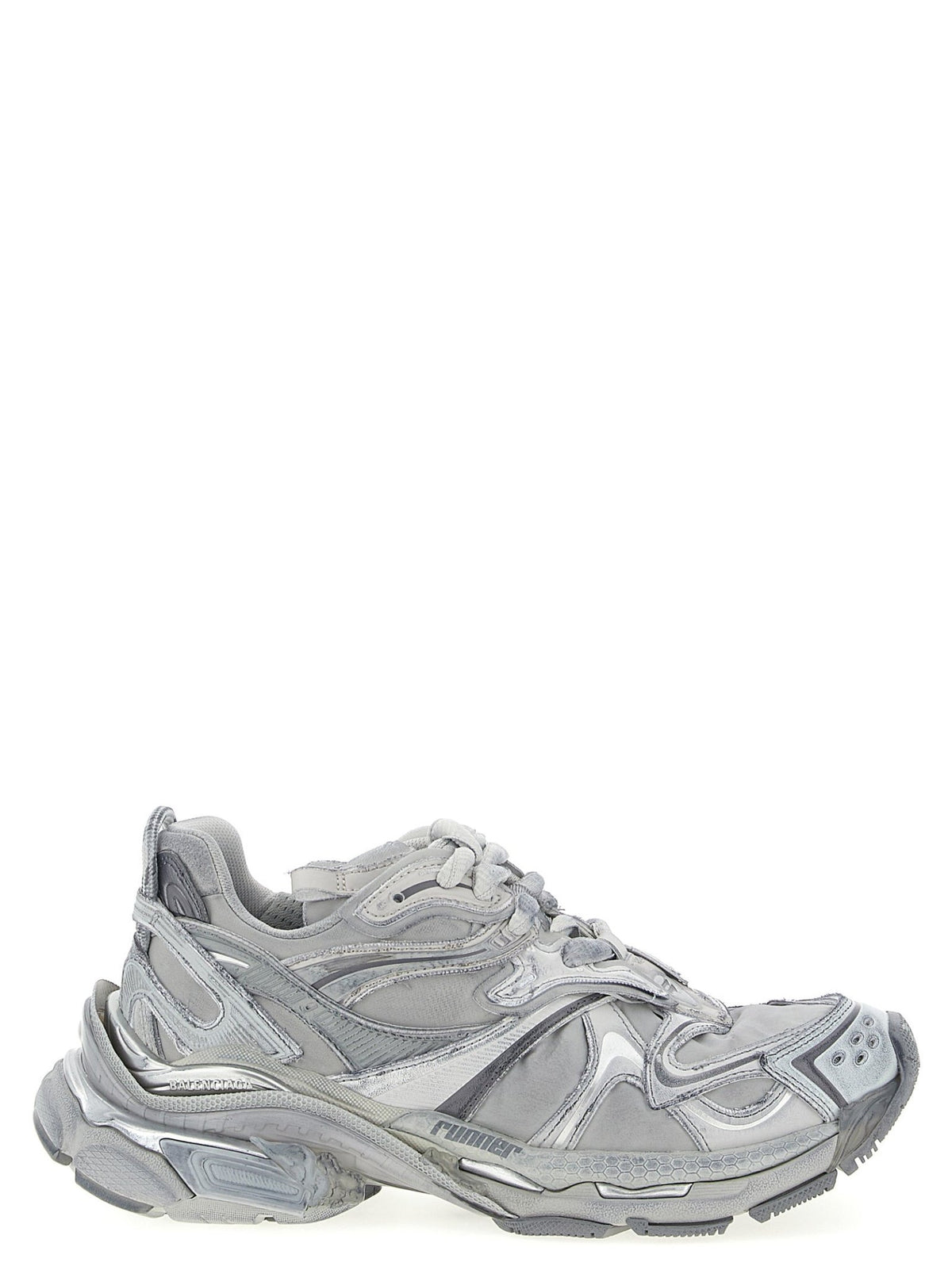 Balenciaga Gray Polyethylene Athletic Sneakers - HBPS Beauty & Fashion