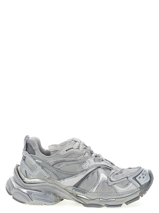 Balenciaga Gray Polyethylene Athletic Sneakers - HBPS Beauty & Fashion