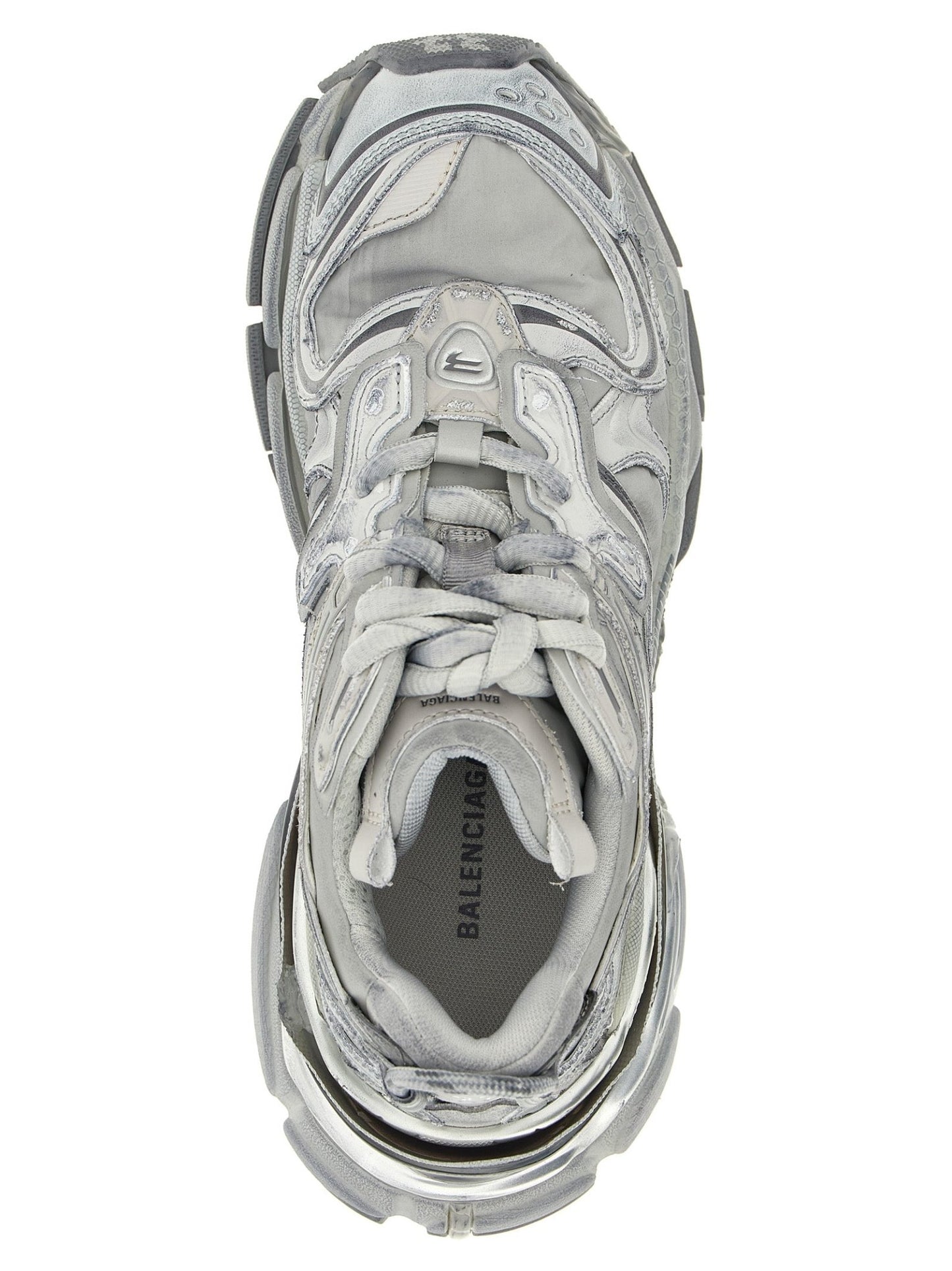 Balenciaga Gray Polyethylene Athletic Sneakers - HBPS Beauty & Fashion