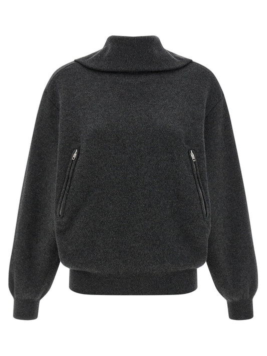 Balenciaga Gray Wool Cardigan - HBPS Beauty & Fashion