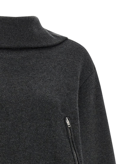 Balenciaga Gray Wool Cardigan - HBPS Beauty & Fashion