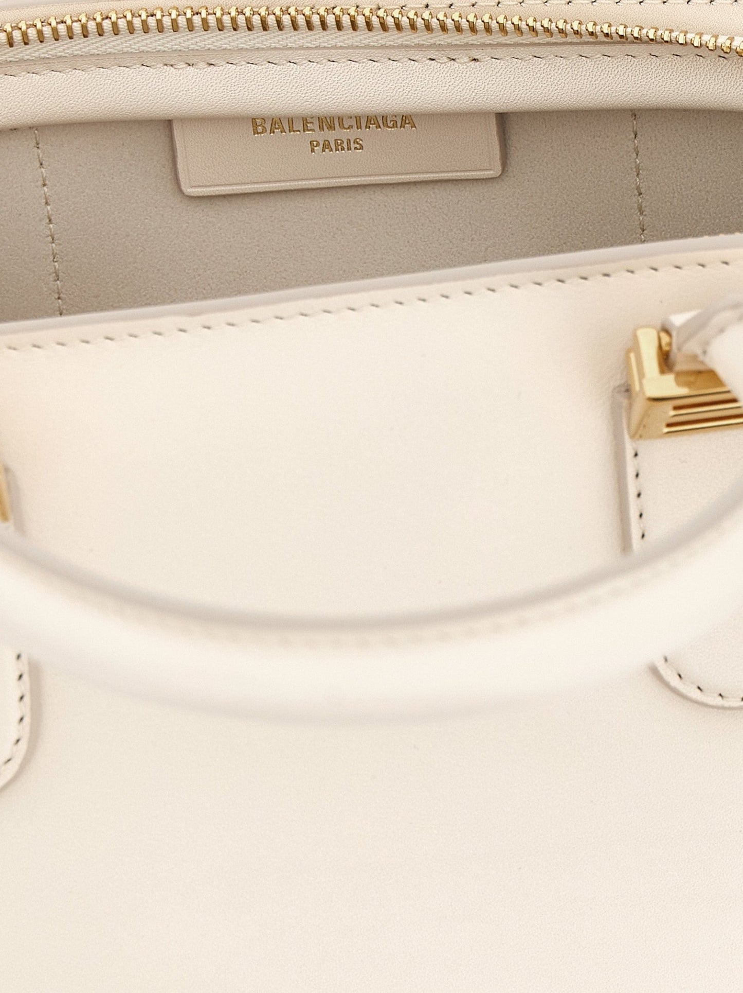 Balenciaga White Calfskin Handbag - HBPS Beauty & Fashion