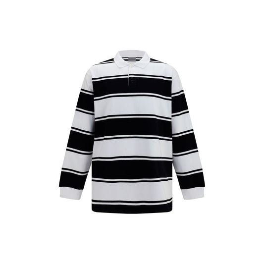 Balenciaga White Cotton Polo Shirt - HBPS Beauty & Fashion