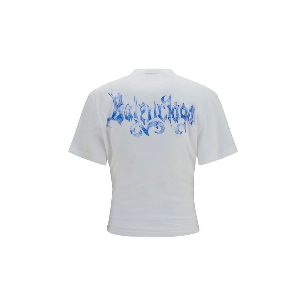 Balenciaga White Cotton T-Shirt - HBPS Beauty & Fashion