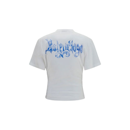 Balenciaga White Cotton T-Shirt - HBPS Beauty & Fashion