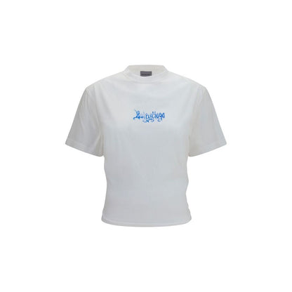 Balenciaga White Cotton T-Shirt - HBPS Beauty & Fashion