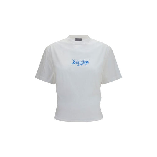 Balenciaga White Cotton T-Shirt - HBPS Beauty & Fashion