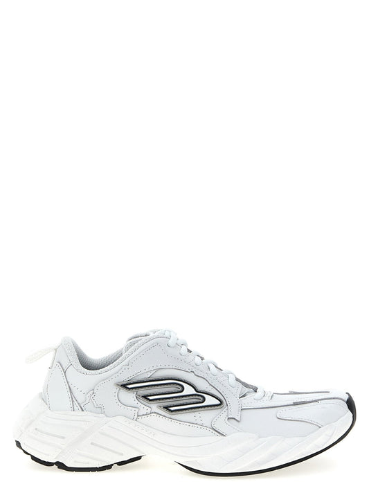 Balenciaga White Cowhide Athletic Sneakers - HBPS Beauty & Fashion