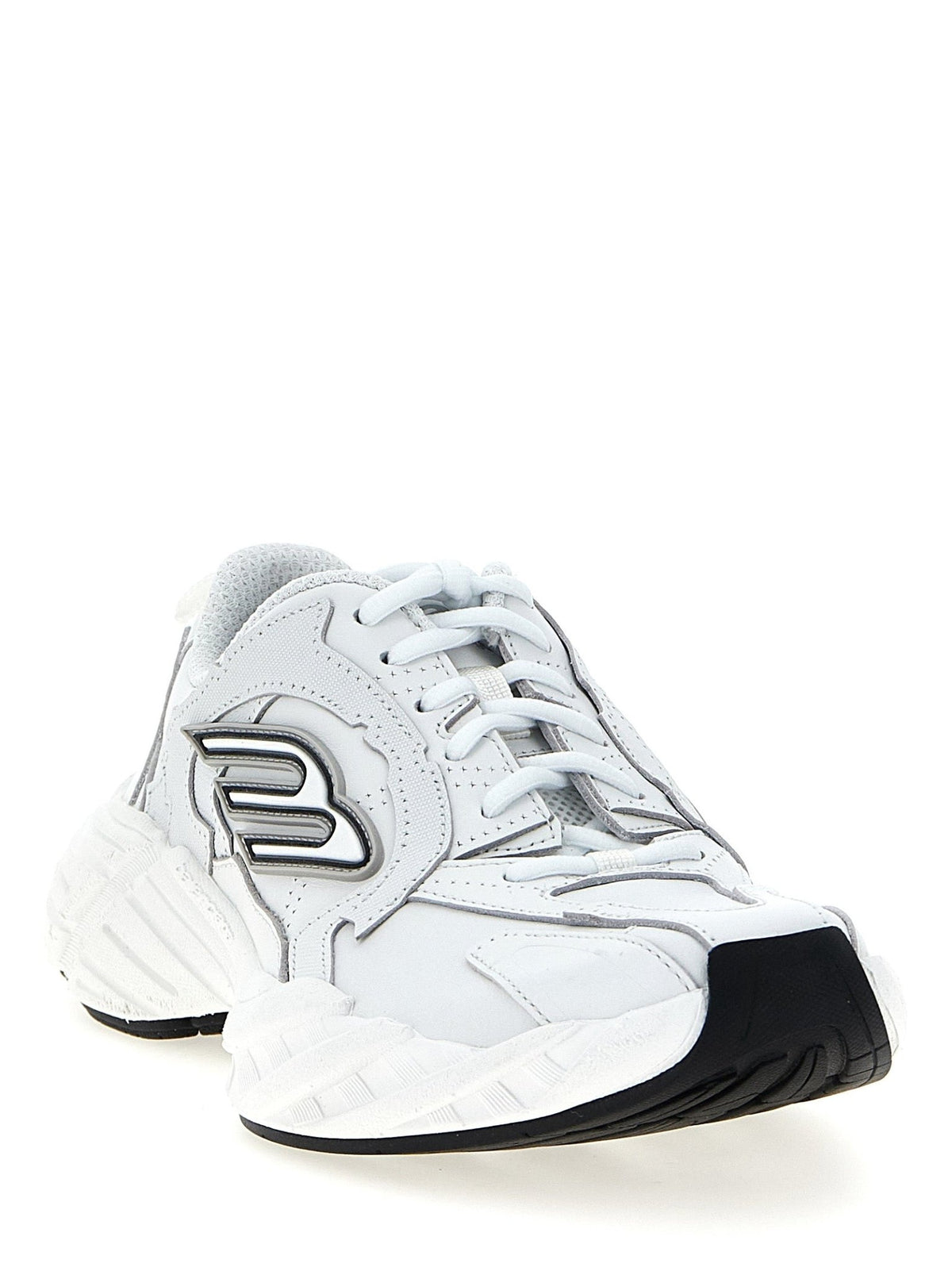 Balenciaga White Cowhide Athletic Sneakers - HBPS Beauty & Fashion