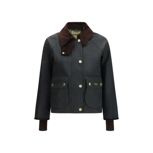 Barbour Bicolor Cotton Full-Length Jacket - HBPS Beauty & Fashion