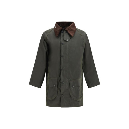 Barbour Bicolor Cotton Full-Length Jacket - HBPS Beauty & Fashion