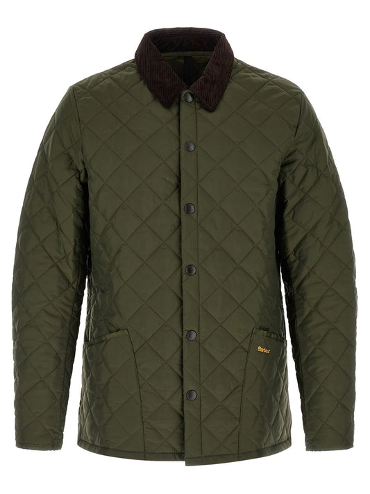 Barbour Bicolor Polyamide Full-Length Jacket - HBPS Beauty & Fashion