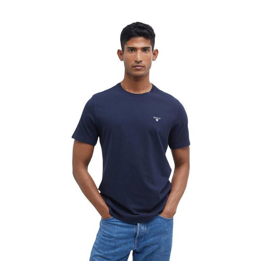 Barbour Blue Cotton T-Shirt - HBPS Beauty & Fashion