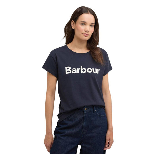 Barbour Blue Cotton T-Shirt - HBPS Beauty & Fashion