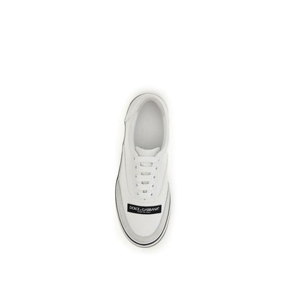 Baskets Dolce & Gabbana femme Sailing en coton blanc – DO-CK2399A04588S169 - HBPS Beauty & Fashion