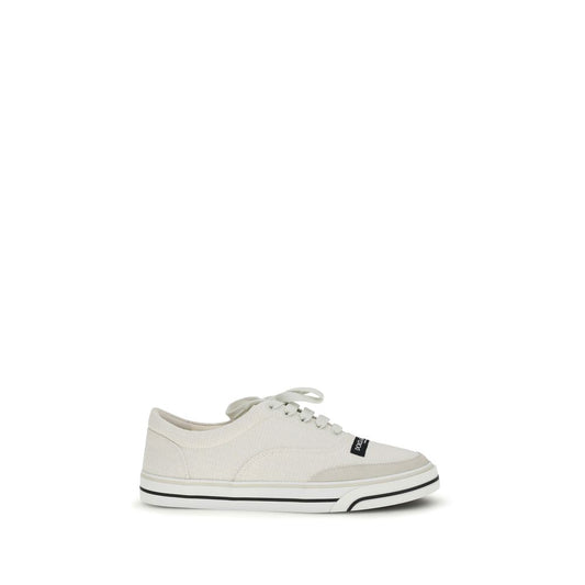 Baskets Dolce & Gabbana homme DG Sailing en lin blanc – DO-CS2399A03328D175 - HBPS Beauty & Fashion