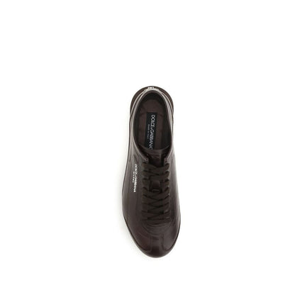 Baskets Dolce & Gabbana homme Lipari en cuir de veau marron – DO-CS2473A03748H042 - HBPS Beauty & Fashion