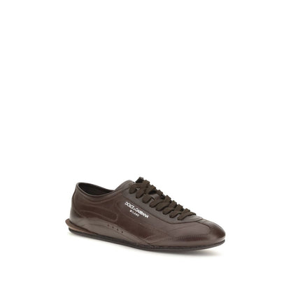 Baskets Dolce & Gabbana homme Lipari en cuir de veau marron – DO-CS2473A03748H042 - HBPS Beauty & Fashion