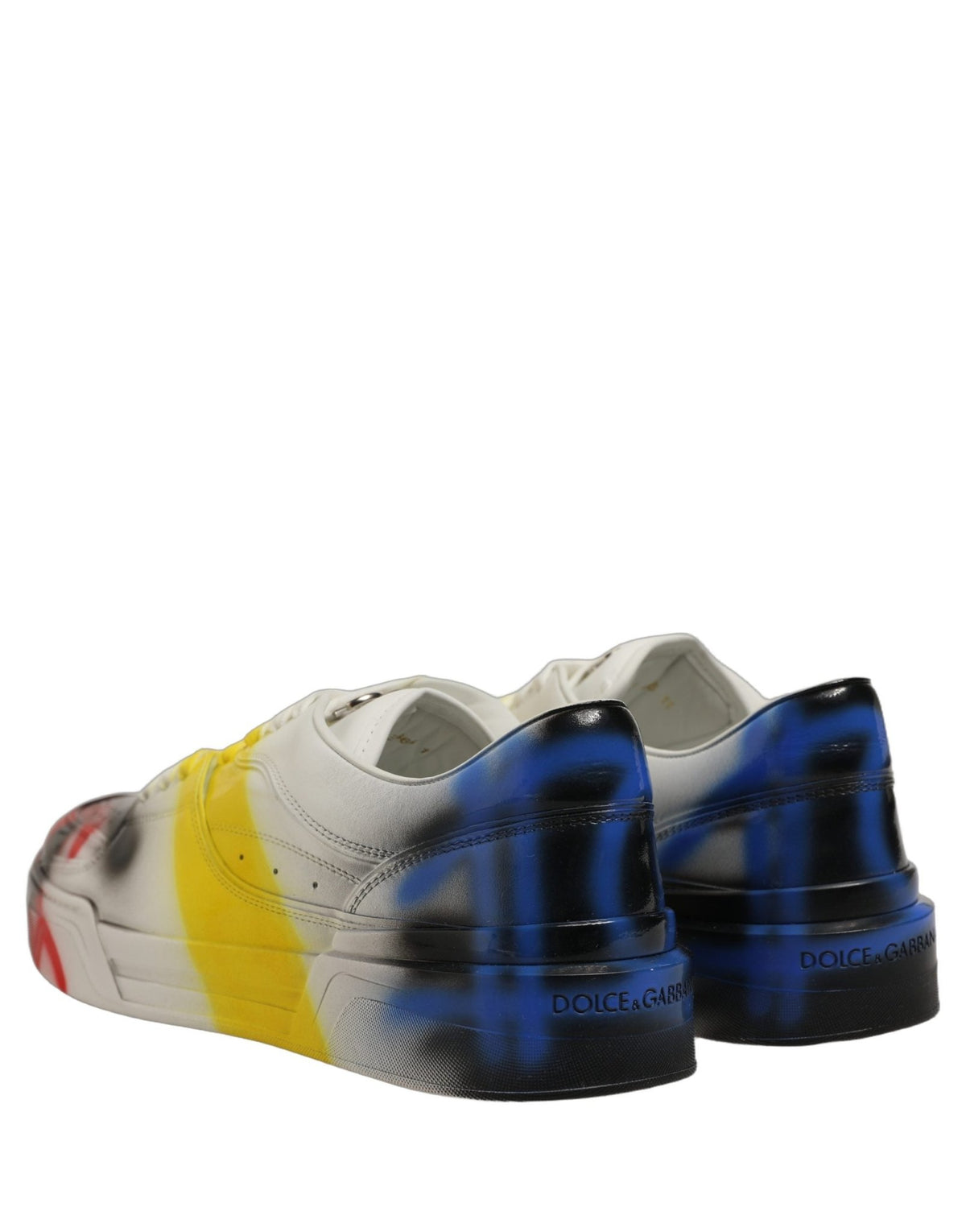 Baskets Dolce & Gabbana homme New Roma en cuir multicolore – MV8893 - HBPS Beauty & Fashion