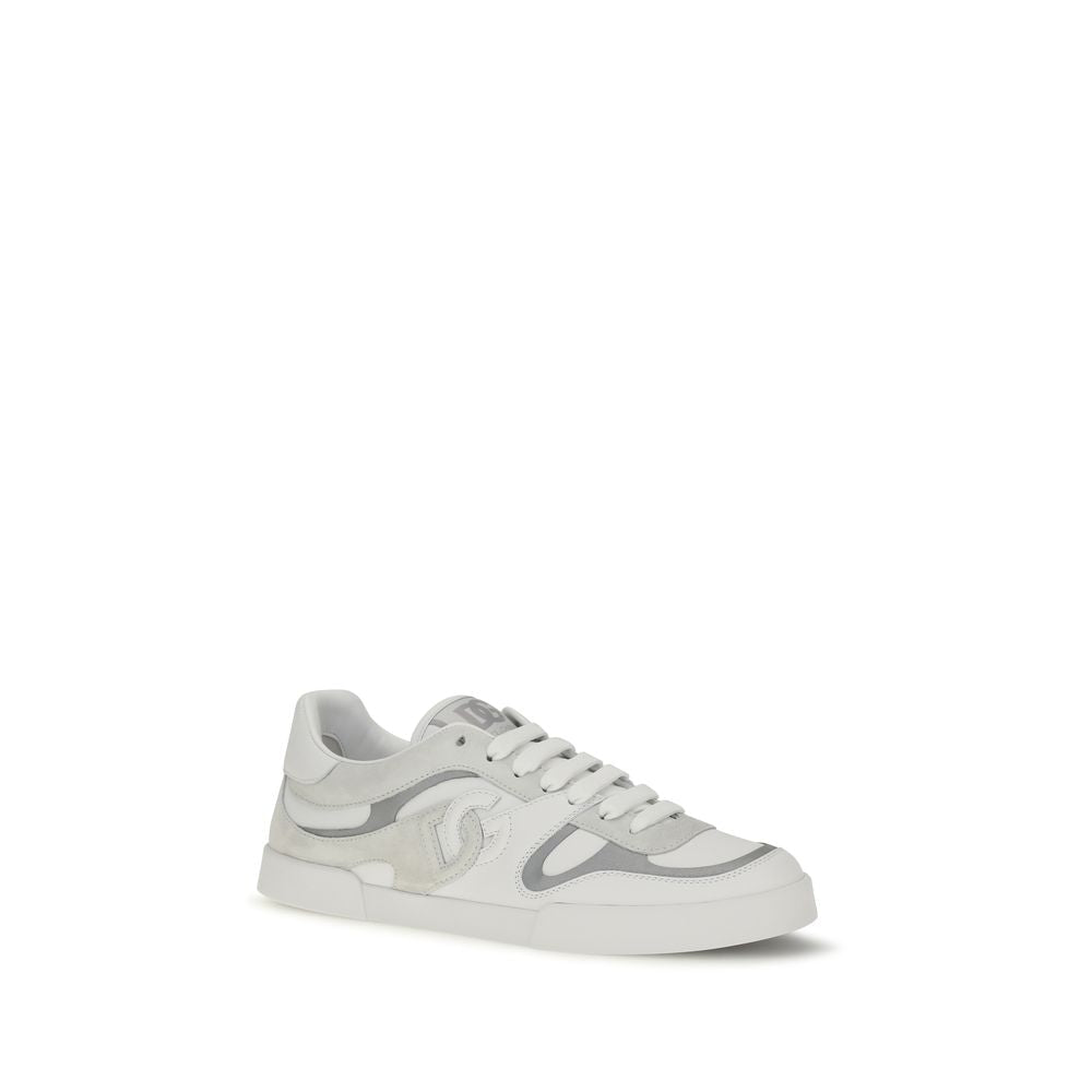 Baskets Dolce & Gabbana homme Portofino en cuir de veau blanc – DO-CS2477A08678L853 - HBPS Beauty & Fashion