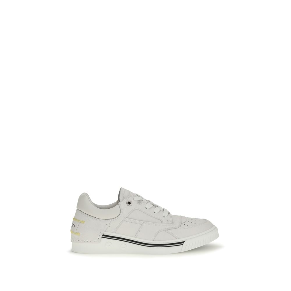 Baskets Fendi homme Fender en cuir de veau blanc – FE-7E195886PF1XJI - HBPS Beauty & Fashion