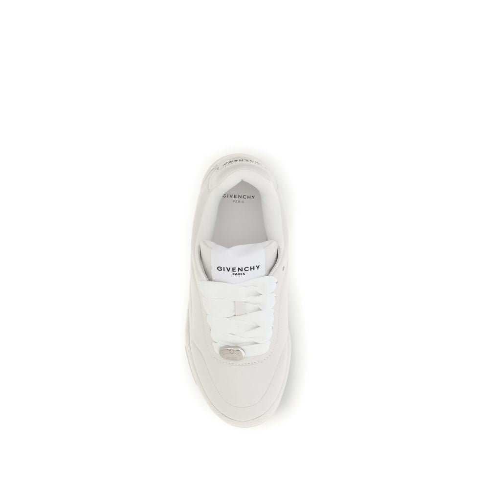 Baskets Givenchy femme Puffy Yard en cuir d'agneau blanc – GI-BE004YE2K9100 - HBPS Beauty & Fashion