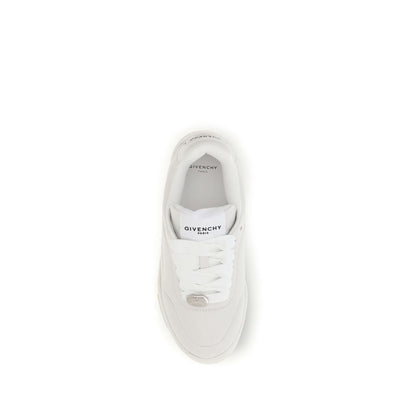 Baskets Givenchy femme Puffy Yard en cuir d'agneau blanc – GI-BE004YE2K9100 - HBPS Beauty & Fashion