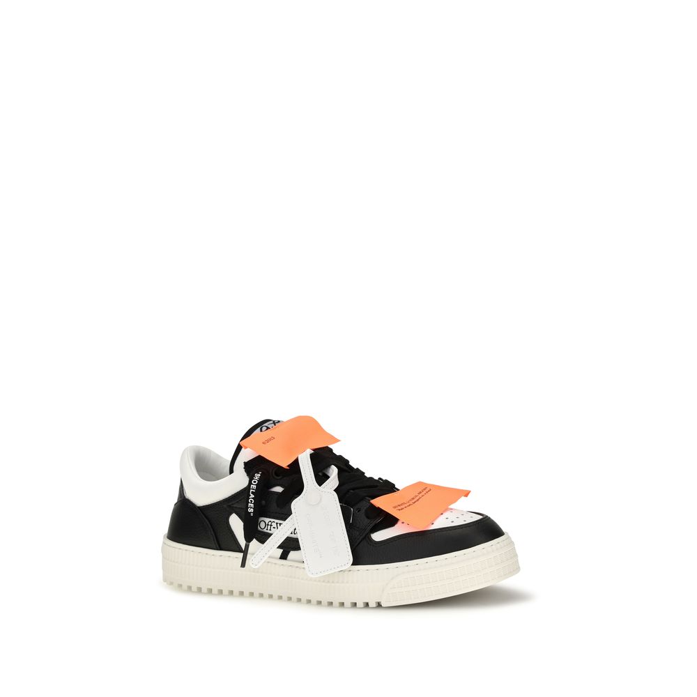 Baskets Off-White homme Low 3.0 Off Court en cuir de veau multicolore – OF-OF06205102WHTBLK - HBPS Beauty & Fashion