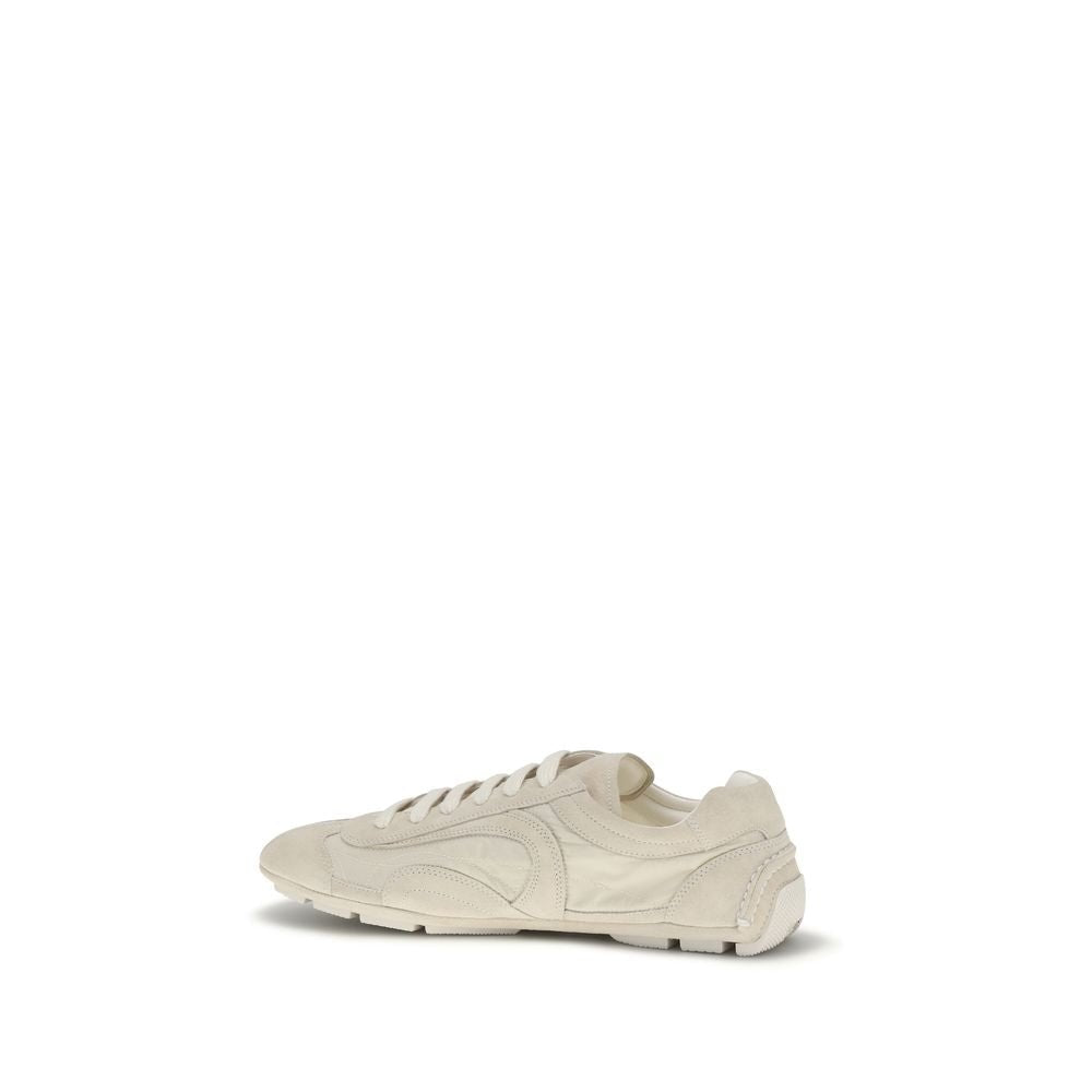 Baskets Prada homme Montecarlo Re-Edition 2005 en cuir de veau beige – PR-4E1165FG001D7RF0304 - HBPS Beauty & Fashion