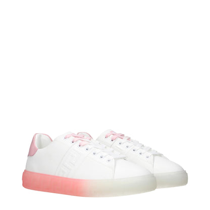 Baskets Versace femme en cuir blanc – VE-16584247968135 - HBPS Beauty & Fashion