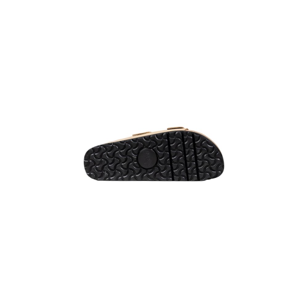 Birkenstock Beige Synthetic Platform Sandals - HBPS Beauty & Fashion