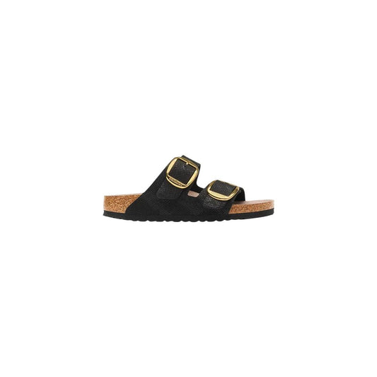 Birkenstock Black Synthetic Flat Sandals - HBPS Beauty & Fashion