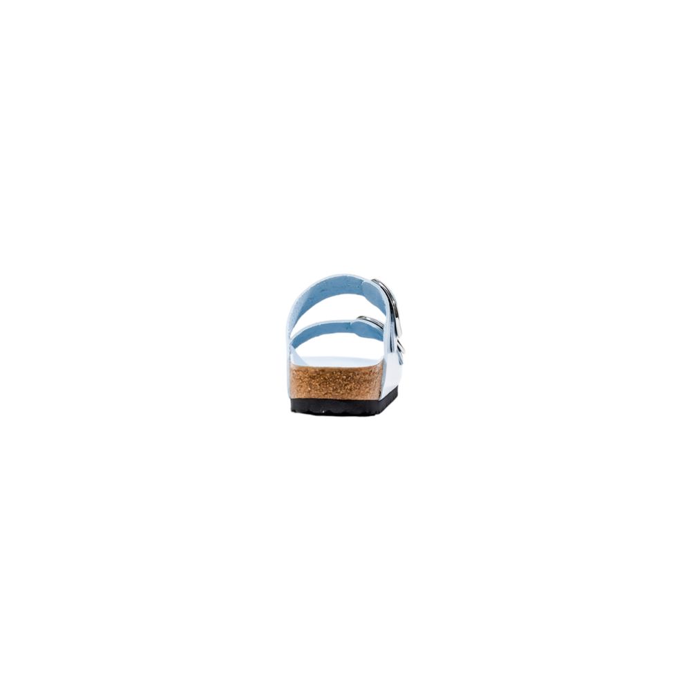 Birkenstock Blue Artificial Leather Slippers - HBPS Beauty & Fashion